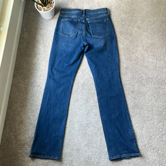 Old Navy Tall 12 High Rise Kicker Bootcut Jeans in medium indigo secret slim - Picture 10 of 10